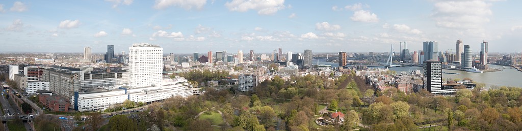 rotterdam haven havenstad hdr scheepvaart skyline euromast kop van zuid erasmusbrug erasmus mc europoort botlek maasvlakte